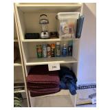 Lantern- cushions- towels- cleaners-tote lot