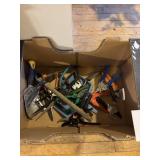 Misc box lot- garden tools