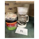 Coffee maker -filters& coffee