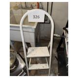 Folding step stool