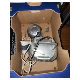 Misc box- CD player- iron lot
