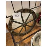 Metal wheel decor pc