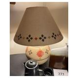 2- Navajo table lamps