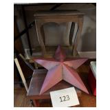 3- Stands- metal star