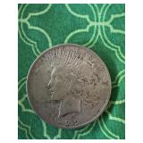 1922 Silver dollar