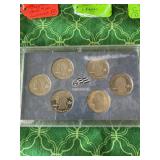 U S Mint set of quaters