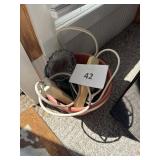 Planter- outlet- cords- ash tray lot