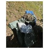 Tarps- rope lot