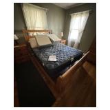 Adjustable bed frame double only 1 year old