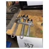 4-Adjustable wrenches