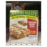 Nature Valley oatmeal squares 6 bars