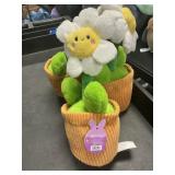 Flower plush 3 ct