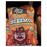 Lesser Evil crunchy cheezmos hot chedder misc bag