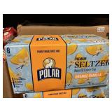 Polar seltzer orange vanilla 8 cans