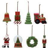 8ct Oversized ornament traditional