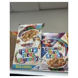 Cinnamon toast crunch 2- boxes