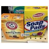 Baking soda- soap pads lot 2 items