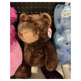 Gund brown plush bear