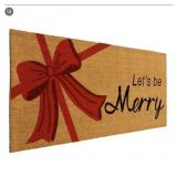 Holiday doormat Merry Christmas