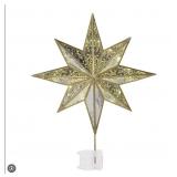 Pre-lit Star tree topper