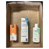 CeraVe cram -facial cleanser-vitamin C