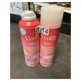 Venus shave gel 2 cans