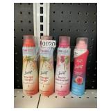 Seceret deodorant spray 4 cans