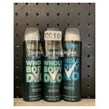 Degree whole body deo 3 cans