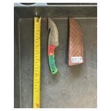 Damascus steel Knife