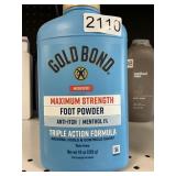Gold Bond foot powder 10 oz