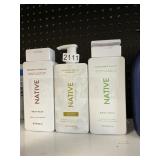 Native body wash 2-18 fl oz - shampoo 16.5 fl oz