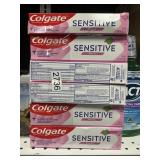 Colgate sensitive whitening 6 tubes