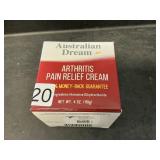 Australian Dream pain relief cream 4 oz