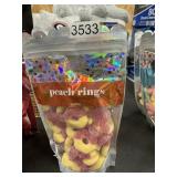 Peach rings 3-16oz