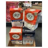 Align- Multi-vitamin lot of 8 items