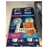 Oral-B crossaction X 6 brush heads