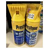 Prestone de-icer 7 cans