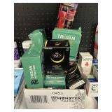 Misc lot of condoms approx 18 items