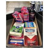 Mucinex- allergy meds lot of 11 items