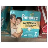 Pampers 44 diapers size 7