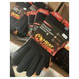 Heat Logic thermal gloves M/L mens 3 ct