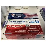 Crest- Colgate- Sensodyne 3 tubes