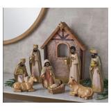 10-pc Nativity multicultural set