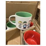 Zak! Peanuts 4-pc mug set
