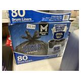 Power Guard 55gal 80 drum liners