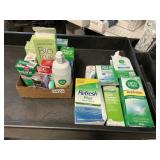 MIsc box lot eye care items