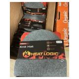 Heat Logic mens knit hat 3 ct -gray