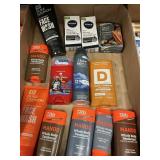 Mens deodorant- gel-face wash 13 ct