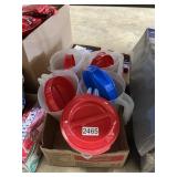 Plastic pitcher 5 ct