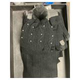 3-Charlotte Daniel 3pc scraf-gloves- hat set